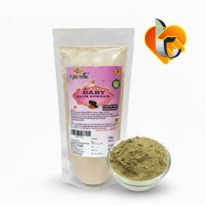 TryMe Herbs Herbal Baby Bath Powder, Full Body Wash for Babies, 100% Natural | 100g