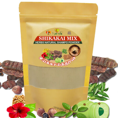 TryMe Herbs Shikakai Powder | HairWash Powder | Blend of Shikakai, Hibiscus Flower, Fenugreek, Green Gram, Vetiver, Soap Nut | 100gX2 | Pack of 2 | 100% Natural HairWash for Dry, Frizzy, Soft & Healthy Hair | For Men, Women & Kids