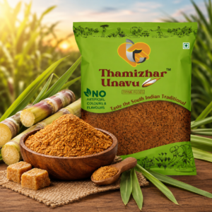 ThamizharUnavu™ Natural Jaggery Powder 1kg | Traditional Indian Jaggery | Country Sugar | Unrefined Sweetener